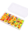 Cool Heat Shrink Tubing Kit With 250 Pieces In Colorful Sleeves For Fishing And Tackle Organization, Complete Portable Case Keeps Gear Safe And Easy To Grab While Out On The Lake.
