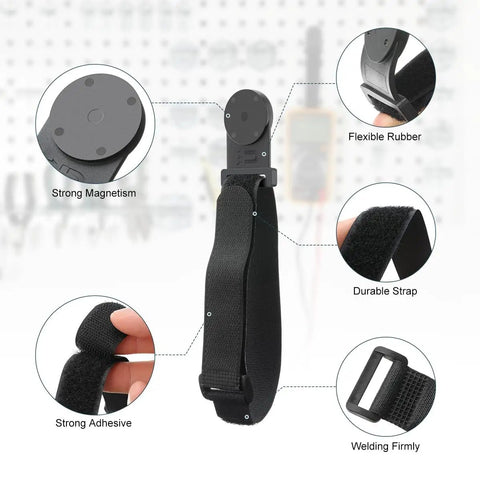 Magnet Hanger For Fluke Multimeters And Oscilloscopes Hands Free Hanging Loop Strap Kit with strong magnet and durable strap