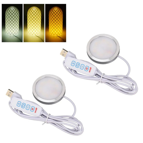 Plug In This 2 Pack USB Led Lamp Kit And Spice Up Your 3D Printer Setup With Three Adjustable Color Settings And An Ultra Slim Profile That Brings Serious Chill Vibe Lighting To Any Desk Or Dorm
