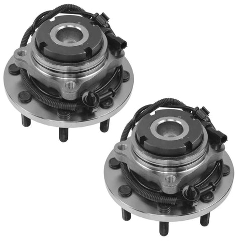 Beefy Front Wheel Bearing And Hub Assembly Pair For Ford Super Duty 2WD Replacement Kit Driver And Passenger Sides