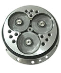 RV110EM81 Heavy Duty Cycloidal Pinwheel Reducer Gearbox with steel gears for robotics automation projects.