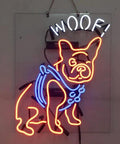 Dog Neon Sign With Real Glass Tube Neon Light For Bar Pub Home Man Cave Party Room Wall Decor 19x15 Energy Saving Handmade