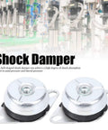 Heavy Duty Bell Shaped Shock Damper Mount For Car Generators Plus M10 Thread Vulcanized Rubber Buffer, two piece kit