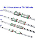 Ultra Precise Miniature Mgn7C Linear Guide Rail Kit With 2 Smooth Slide Blocks For Smooth R8 CNC Builds And High End DIY Machine Projects, MGN7 rail set