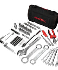 Adventure Motorcycle Tool Kit 40 Piece Compact Tool Roll For Dual Sport And Adventure Bikes Ready On The Go Maintenance Kit