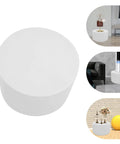 Heavy Duty 220 LB Capacity 20 Inch Round Mannequin Display Pedestal Stand In White, versatile for retail presentations.