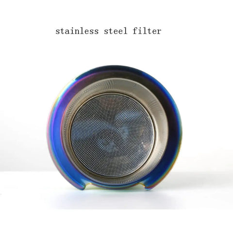 Craft Hella Smooth Cold Brew Coffee And Iced Tea With This No Sweat Dripper featuring a stainless steel filter.