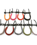 Braided Adjustable Archery Bow Wrist Sling With Aluminum Mounts For Compound Bow And Crossbow Pink Nylon Rope Wrist Strap