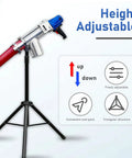 Height adjustable feature of Workhorse Portable Grain Conveyor Auger For Home And Farm with 1.5m screw conveyor and bracket.