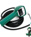 Rigged Up Greenlee 555C And 854 Quad Bender Electric Conduit Pipe Wire Puller Pendant Control Switch With Cables, featuring ergonomic grip and long cable.