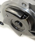 Close-up of aluminum impeller, part of Engine Water Pump With Gasket Replacement For Jeep Cherokee XJ 1987-2001