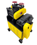 Heavy Duty 220V Rebar Straightening And Cutting Machine For Construction Sites 6mm To 14mm Bars 7500W Three Phase Power