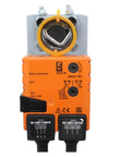 Heavy Duty Electric Damper Actuator Featuring Hella Durable Build And No Sweat Installation For Universal HVAC Vent Control close-up view