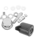 Must Have Pressure Cooker Float Valve Replacement Set With Stainless Steel And Plastic Parts For Air Tight Performance And Leak Free Cooking Upgrades showing stainless steel valve and parts.
