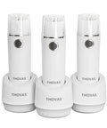 Emergency LED Flashlight 3 Pack Go To Power Failure Light With Plug In Rechargeable Work Light Handheld Home Lighting Kit