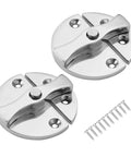 Heavy Duty Marine Boat Door Catch Latch in 316 Stainless Steel for Superior Corrosion Resistance, 2-pack with screws