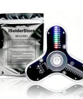 Beginner-Friendly Soldering Practice Kit With 3 Leaves Fidget Spinner Project LED Flasher Light DIY Electronics Board STEM