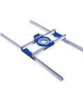 Router Sled Aluminum Alloy Flattening Jig With Precise Rail And Low Friction Slide for Smoothing Wood Boards and Resin Projects