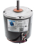 Heavy Duty Upgraded One Fifth Horsepower Condenser Fan Motor Fits Trane Central Air Units showing top view with wiring connections.