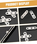 Stainless Steel Built Tough Pivot Hinges For Hidden Doors And Secret Bookcase Doors Concealed SelfClosing Hinge Hardware 360