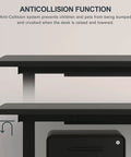 Heavy Load Electric Standing Desk Built Different For The Daily Grind, Super Silent Motor Lift Tech with anti-collision function.