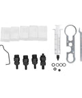 Pro Grade Heavy Duty Pneumatic Riveter Kit With Air Hydraulic Rivet Nut Tool For M3 To M8 Fasteners includes various components and accessories.