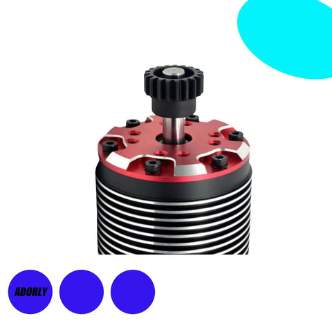 Close-up of Beefed-Up 50T Steel Spur Main Gear For One Tenth Scale RC Cars Like Slash CNC Machined