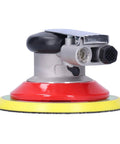 Close-up of Beast Industrial Pneumatic Sander Polishing Tool Pro Grade For Smooth Metal Grinding High Hardness Steel Movement