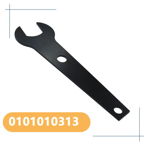 Table Saw Wrench Set Fits RTS10 RTS21 BTS10 BTS10S BTS12S And Combo00139 2 Piece Universal Replacement Tool flat view