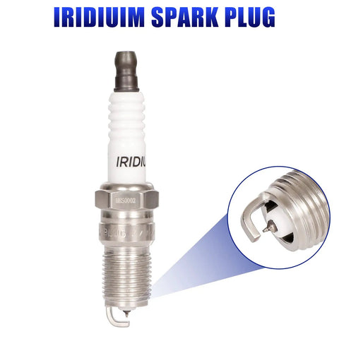 Close-up of iridium spark plug from Mercedes Benz 3.5L V6 Ignition Coil Pack And Spark Plug Set Six Pack For 2006-2012 E350 ML350 R350