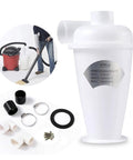 Power Up Your Vacuum With This Cyclone Filter For Industrial And Home Use, Dust Separator With Black B Adapters
