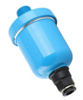 G1/2 Aluminum Auto Drainer Valve for Pneumatic Systems and Piping Components shown in blue finish