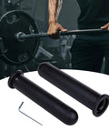 Barbell Sleeve Adapters For Weightlifting Easy Install Grip Wrench Kit 50mm Diameter Weight Plate Adapter displayed on gym floor