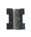Top view of Magnetic Vise Mount Metal Brake Bender for DIY metalworking, 4-inch quick release for 14 gauge steel and 2mm aluminum bending.