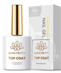 No Wipe Gel Top Coat Clear 15Ml High Gloss Scratch Resistant Shield Against Daily Hustle Rock Hard Armor bottle and box