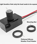 Exterior Dusk To Dawn Photocell Sensor With Auto On Off For Outdoor Lights Photoelectric Control Switch components