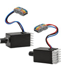 12V To 24V PWM DC Motor Speed Controller 10A With Heat Sink And Lever Wire Connectors