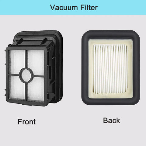 Front and back view of 8 Pack Replacement Filters For CrossWave 1866 Compatible With 1785G 1785B 1785F 2328 2305 2306 2551 2554