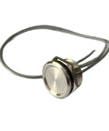 Multi Size Piezo Switch 16mm 19mm 22mm 25mm Stainless Steel 316L Momentary Normally Open 200mA 24V AC DC IP68 Waterproof