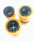 Heavy Duty Garden Hose Connector Kit With Quick Connect Fittings For 12 16 And 25mm Pipes To Fix Leaks Fast And Keep Your Water Flow Strong, three fittings