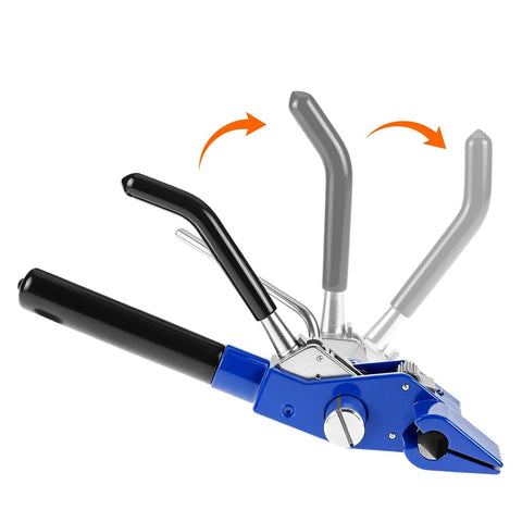Stainless Steel Banding Tool Tensioner Pro Grade For 4 To 20mm Wide Straps And 0.4 To 0.8mm Thick Bands Cable Tie Gun with movable handle