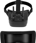 5.8G FPV Goggles with dual antennas and 3 inch screen, shown with head strap and built-in controls.