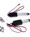 Pro Heavy Duty 12V Electric Linear Actuator Motor With 30Mm 50Mm Stroke Smooth Pull Power For Tight Rig Builds, 2 units with wires.