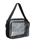 Keep Static Outta Your Circuit Boards With This Antistatic Clear Crossbody Tool Bag featuring an adjustable strap and solid PVC material.