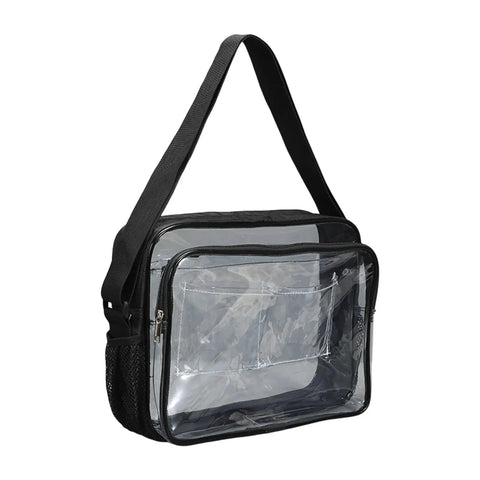Keep Static Outta Your Circuit Boards With This Antistatic Clear Crossbody Tool Bag featuring an adjustable strap and solid PVC material.