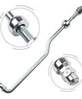 Front Deck Lift Link With Nuts For Lawn Mowers Deck Height Adjustment Arm Replacement For Riding Mowers Front Linkage Hardware Kit Built Tough Easy Install Reliable Replacement Parts chrome lift link with nuts for mower deck height adjustment