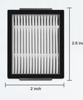 Premium Replacement Filters For iRobot Series I7 I7 Plus J7 E5 E6 E7 I2 I4 I4 Plus I6 I6 Plus I8 I8 Plus I1 I1 Plus J5 J5 Plus Cleaners, 2x2.6 inch filter