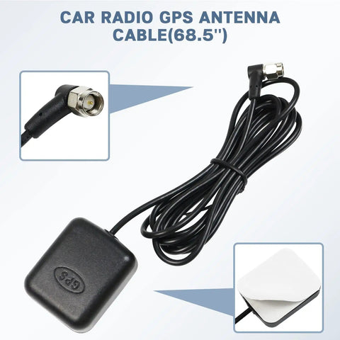 Car Stereo Wiring Harness Kit With 16 Pin ISO Connector 10/20 Pin RCA Back Up Camera Adapter 4/6 Pin USB Cable And GPS Antenna Cord