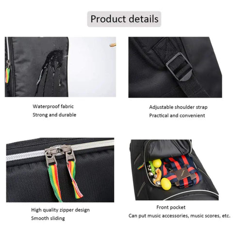 Product details of Rock Solid Protection For Your Everyday Jam, Hassle Free Djembe Gig Bag Built From Heavy Duty Oxford Fabric.