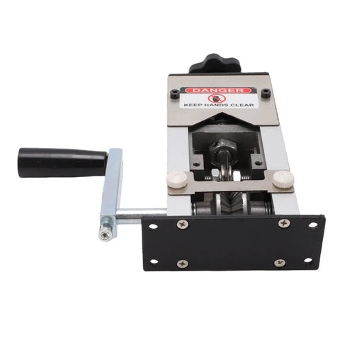 Top Rated Qudinip Electric Wire Stripping Machine For Copper And Aluminum Cables featuring hand crank and steel frame design.